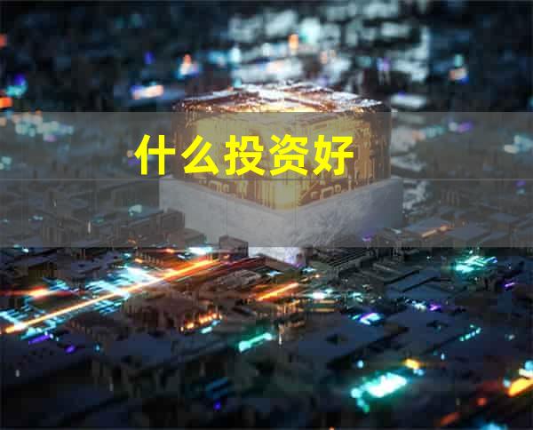 什么投资好