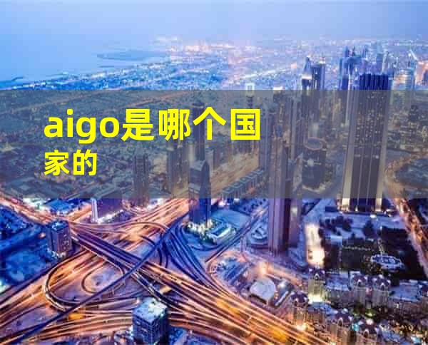 aigo是哪个国家的