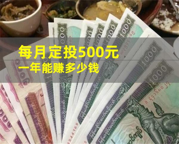 每月定投500元一年能赚多少钱