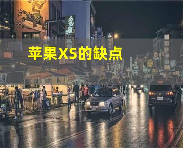 苹果XS的缺点