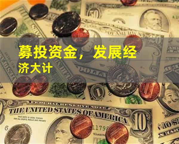 募投资金，发展经济大计