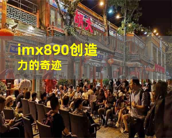 imx890创造力的奇迹