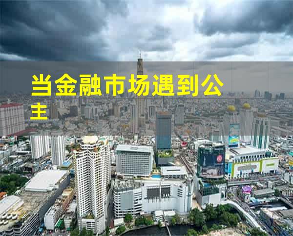 当金融市场遇到公主